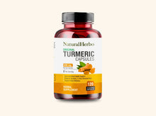 Turmeric Capsules – Joint Health & Wellness, 120 Veg Caps