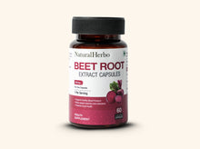 Beet Root Extract Capsules – Heart Health & Energy Boost, 60 Veg Caps
