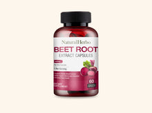 Beet Root Extract Capsules – Heart Health & Energy Boost, 60 Veg Caps