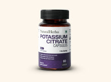 Potassium Citrate Capsules – Kidney & Muscle Health, 60 Veg Caps